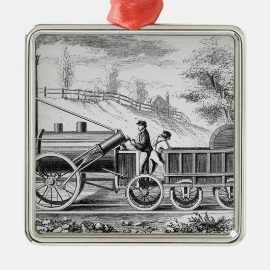 Das 'Rocket Ornament Aus Metall (Vorne)