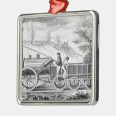 Das 'Rocket Ornament Aus Metall (Links)