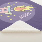 Das Rocket-Schiffs-Raum-Galaxie und Name des Sherpadecke (3/4)