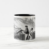 Das 'Rocket Zweifarbige Tasse (Mittel)
