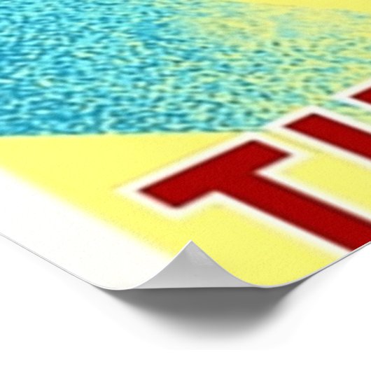 Das Rocketeer Poster (Ecke)