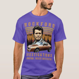Das Rockford Files-Shirt Jim Rockford 197027s Dete T-Shirt