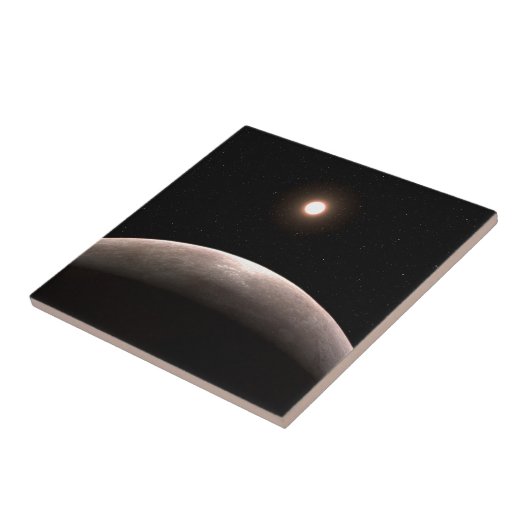 Das Rocky Exoplanet Lhs 475 B und sein Host Star. Fliese (Seite)