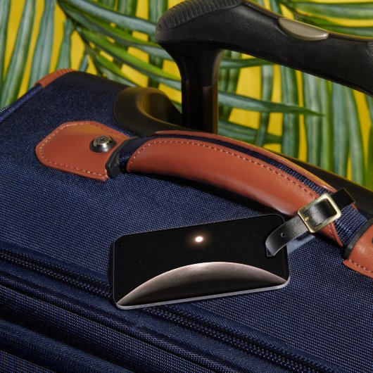 Das Rocky Exoplanet Lhs 475 B und sein Host Star. Gepäckanhänger (Vorderseite Insitu 3)