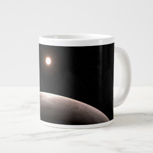 Das Rocky Exoplanet Lhs 475 B und sein Host Star. Jumbo-Tasse
