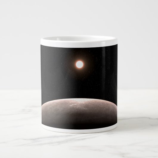 Das Rocky Exoplanet Lhs 475 B und sein Host Star. Jumbo-Tasse (Vorderseite)
