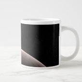 Das Rocky Exoplanet Lhs 475 B und sein Host Star. Jumbo-Tasse (Rechts)