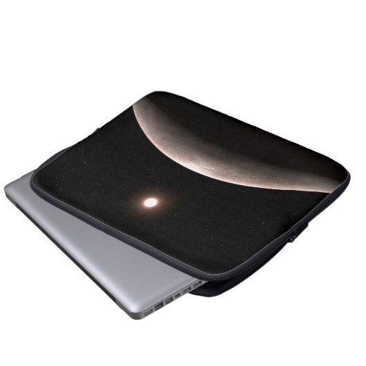 Das Rocky Exoplanet Lhs 475 B und sein Host Star. Laptopschutzhülle (Vorne Knopf)