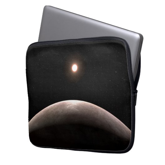 Das Rocky Exoplanet Lhs 475 B und sein Host Star. Laptopschutzhülle (Vorderseite Links)