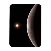 Das Rocky Exoplanet Lhs 475 B und sein Host Star. Magnet (Vertikal)