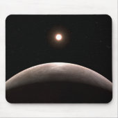 Das Rocky Exoplanet Lhs 475 B und sein Host Star. Mousepad (Vorne)