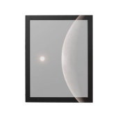 Das Rocky Exoplanet Lhs 475 B und sein Host Star. Notizblock (Rotiert)