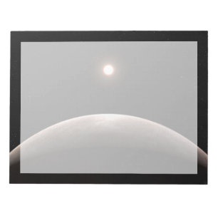 Das Rocky Exoplanet Lhs 475 B und sein Host Star. Notizblock