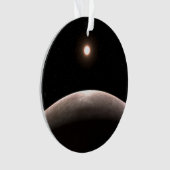 Das Rocky Exoplanet Lhs 475 B und sein Host Star. Ornament (Vorderseite)