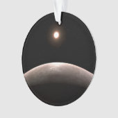 Das Rocky Exoplanet Lhs 475 B und sein Host Star. Ornament (Vorderseite)