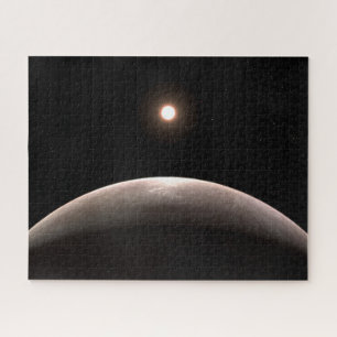 Das Rocky Exoplanet Lhs 475 B und sein Host Star. Puzzle