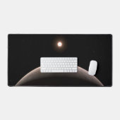 Das Rocky Exoplanet Lhs 475 B und sein Host Star. Schreibtischunterlage (Tastatur & Maus)