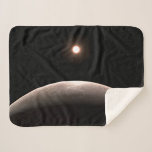 Das Rocky Exoplanet Lhs 475 B und sein Host Star. Sherpadecke