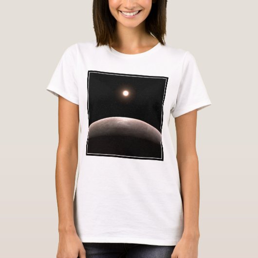 Das Rocky Exoplanet Lhs 475 B und sein Host Star. T-Shirt (Vorderseite)