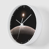 Das Rocky Exoplanet Lhs 475 B und sein Host Star. Uhr (Winkel)