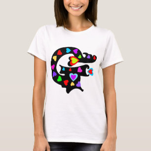 DAS" Romantic "G" Crew Neck T Frauen" ╝ T-Shirt