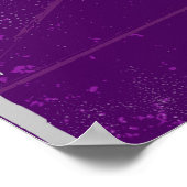 Das romantische Ehepaar Customiz hält Händchen Poster (Ecke)