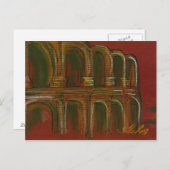 das römische Ampitheater in Arles Postkarte (Vorne/Hinten)