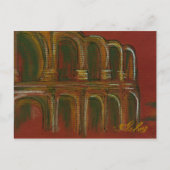 das römische Ampitheater in Arles Postkarte (Vorderseite)