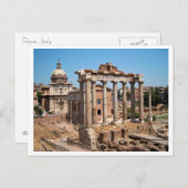 Das römische Forum Postkarte (Vorne/Hinten)