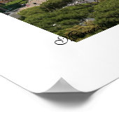 Das römische Kolosseum Panorama Poster (Ecke)