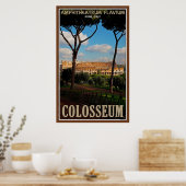 Das römische Kolosseum Poster (Küche)