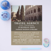 Das römische Kolosseum, Reisebüro Advert Flyer (Einzeln)