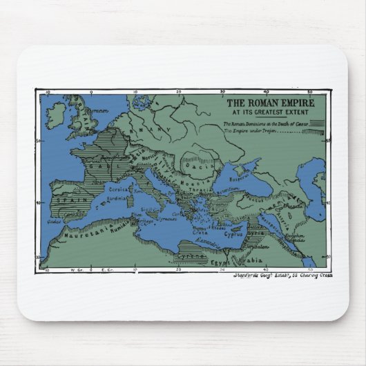 Das römische Reich an seinem beststen Umfang Mousepad (Vorne)