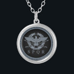 Das Römische Reich Aquila Eagle Versilberte Kette<br><div class="desc">Das Römische Reich Aquila Eagle Necklace</div>
