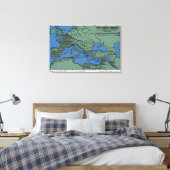 Das Römische Reich in seiner Besten Ausdehnung Leinwanddruck (Insitu (Schlafzimmer))