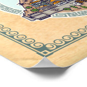 Das Römische Reich Karte 117 AD - Print Poster (Ecke)