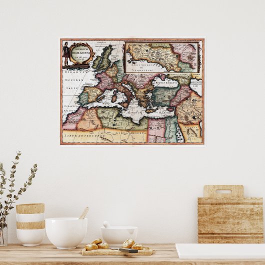 Das Römische Reich Poster (Küche)