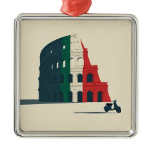 Das "Römische Weihnachten" Sammler-Metall-Ornament
