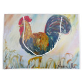 Das Rooser auf Weiß Große Geschenktüte (Vorderseite)