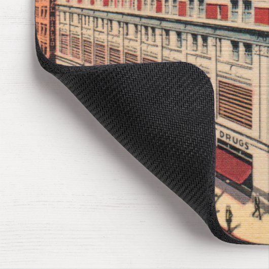 Das Roosevelt Hotel Vintag Mousepad (Ecke)