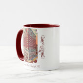 Das Roosevelt Hotel Vintage Kaffee-Tasse Tasse (Vorderseite Links)