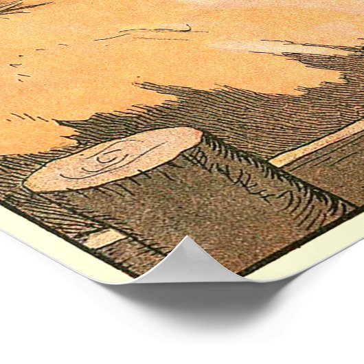 Das Rooster Storybook Alphabet Poster (Ecke)