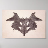 Das Rorschach-Prüfklotz 1 Poster (Vorne)