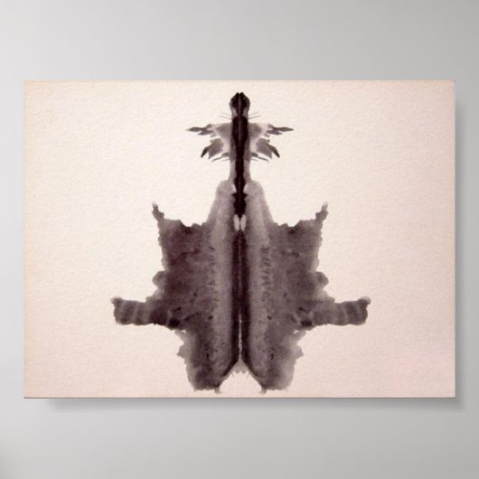 Das Rorschach-Prüfklotz-Plakat 6 Poster (Vorne)