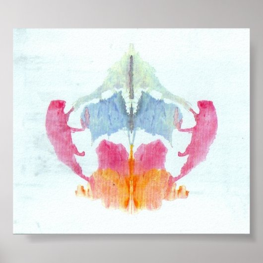 Das Rorschach-Prüfklotz-Plakat 8 Poster (Vorne)