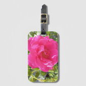 Das rosa Gepäckstück Gepäckanhänger (Vorderseite Vertikal)