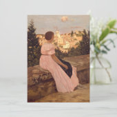 Das rosa Kleid | Fré dé Bazille (Stehend Vorderseite)