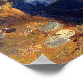 Das rosa Kleid von John Singer Sargent Poster (Ecke)