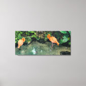 Das rosa Pair Leinwanddruck (Vorderseite)