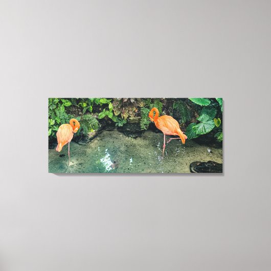 Das rosa Pair Leinwanddruck (Vorderseite)